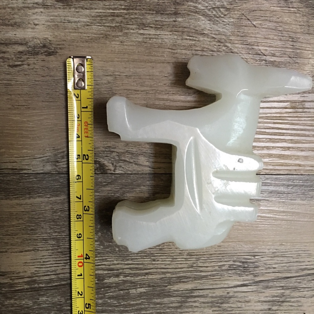 Jadeite Donkey - Handcarved Polished Stone